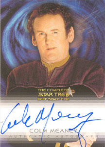 Colm Meaney as Chief O'Brien Autograph card