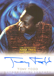 Tony Todd as Adult Jake Sisko Autograph card