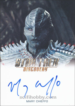 Mary Chieffo as L'Rell Autograph card