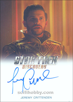 Jeremy Crittenden as Lord Eling Autograph card