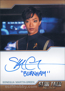 Sonequa Martin-Green as Michael Burnham Autograph Card Archive Box Exclusive Card