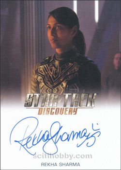 Rekha Sharma as Mirror Commander Ellen Landry Autograph card