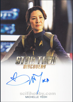 Michelle Yeoh as Captain Philippa Georgiou Autograph card