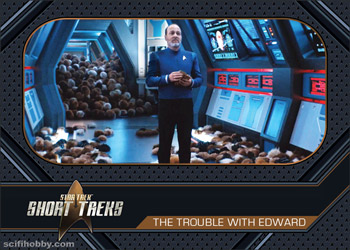 The Trouble with Edward Short Treks card