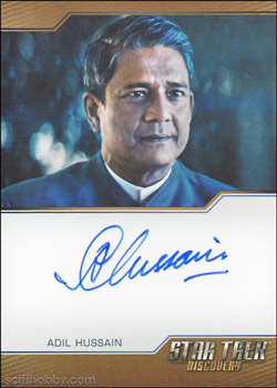 Adil Hussain as Aditya Sahil Autograph card