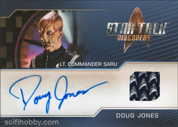 Doug Jones as Commander Saru Relic or Autograph Relic card