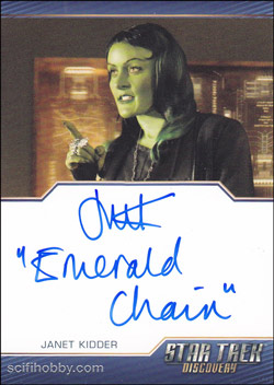 Janet Kidder as Osyrra Quantity Range: 25-50 Autograph card
