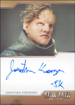 Jonathan Koensgen as Kal Archive Box Exclusive Card