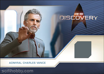 Admiral Charles Vance Relic or Autograph Relic card