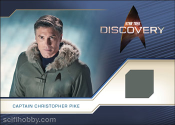 Captain Christopher Pike Relic or Autograph Relic card