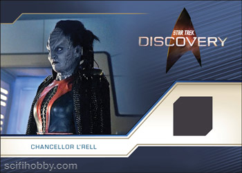 Chancellor L'Rell Relic or Autograph Relic card