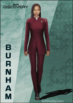 Michael Burnham Costume Design card