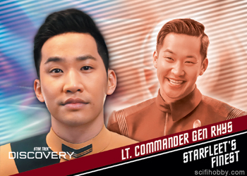 Lt. Commander Gen Rhys Starfleet's Finest