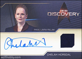 Chelah Horsdal as Laira Rillak Autograph Relic card