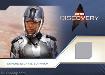 Captain Michael Burnham Relic card
