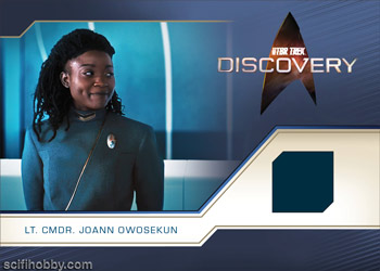 Lieutenant Commander Joann Owosekun Relic card
