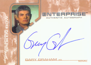 Gary Graham as Soval Autograph card