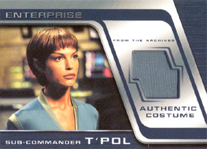 T'Pol Authentic Costume Card 