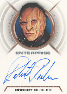 Robert Rusler as Orgoth Autograph card