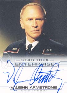 Vaughn Armstrong as Admiral Maxwell Forrest Autograph card