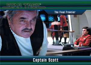 Commander Scott in Star Trek V: The Final Frontier Base card