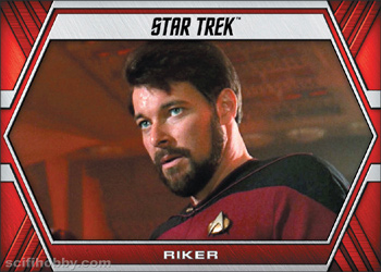 Commander Riker Base card