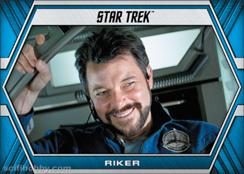 Commander Riker Base card