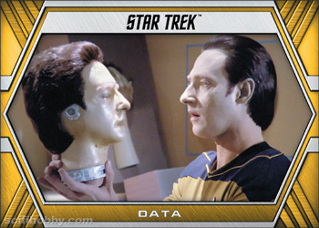 Lt. Commander Data Base card