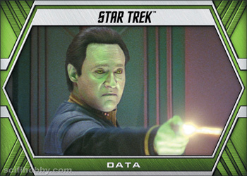 Lt. Commander Data Base card