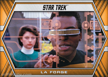 Lt. Commander La Forge Base card