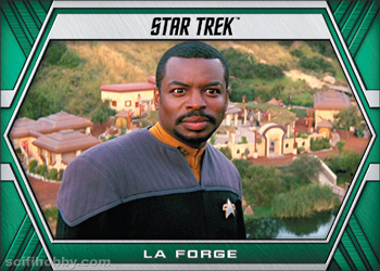 Lt. Commander La Forge Base card