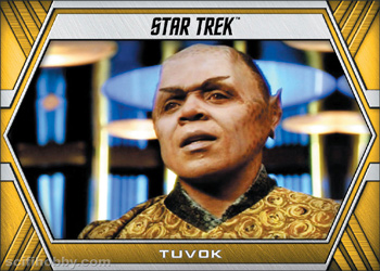 Lt. Commander Tuvok Base card