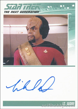 Michael Dorn as Worf Other Autograph card