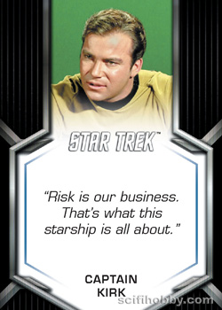 Captain Kirk Expressions of Heroism
