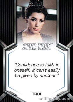 Counselor Troi Expressions of Heroism
