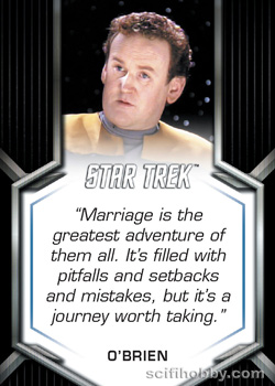 Chief O'Brien Expressions of Heroism