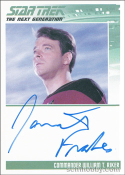 Jonathan Frakes as William Riker Other Autograph card