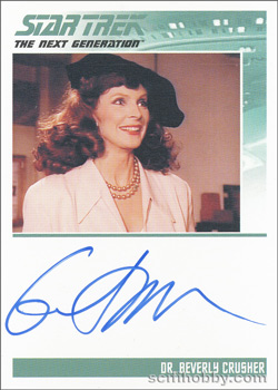 Gates McFadden as Dr. Beverly Crusher Other Autograph card