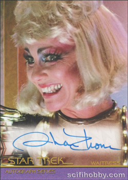 Sharon Thomas as Waitress in Star Trek III: The Search For Spock Movie Autograph card