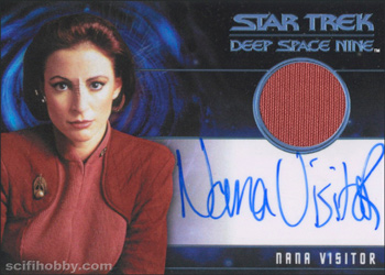 Nana Visitor as Kira Nerys Other Autograph card
