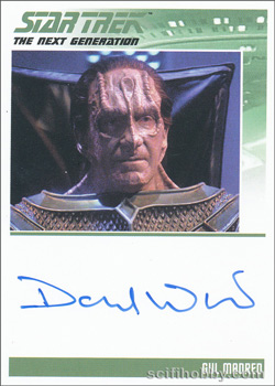 David Warner as Gul Madred Other Autograph card