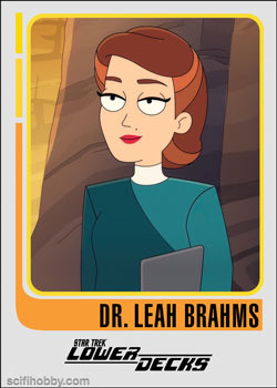 Leah Brahms Star Trek Lower Decks Character Expansion