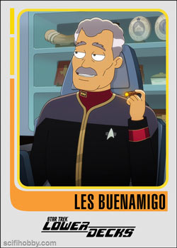 Les Buenamigo Star Trek Lower Decks Character Expansion