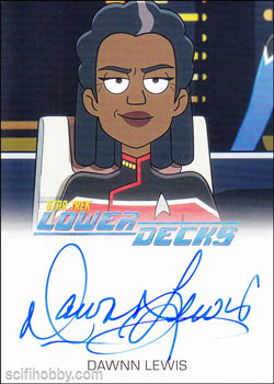Dawnn Lewis as the voice of Captain Carol Freeman Autograph card