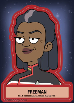 Freeman Character Sticker card