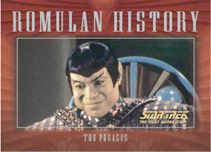 The Pegasus Romulan History