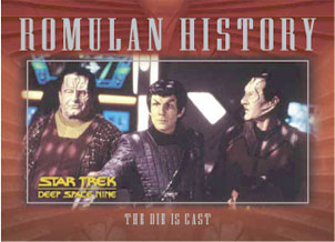 The Die is Cast Romulan History