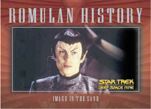 Image in the Sand Romulan History