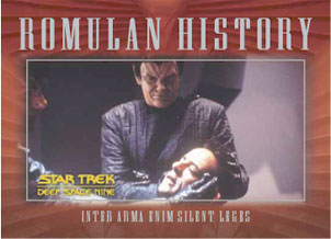 Inter Arma Enim Silent Leges Romulan History