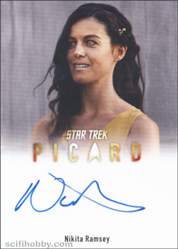 Nikita Ramsey as Saga Autograph card